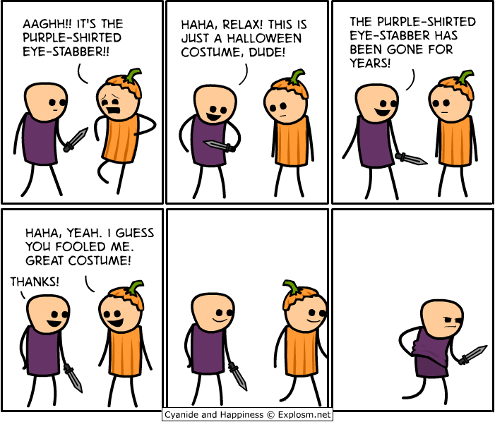 Cyanide & Happiness 31.10.2010