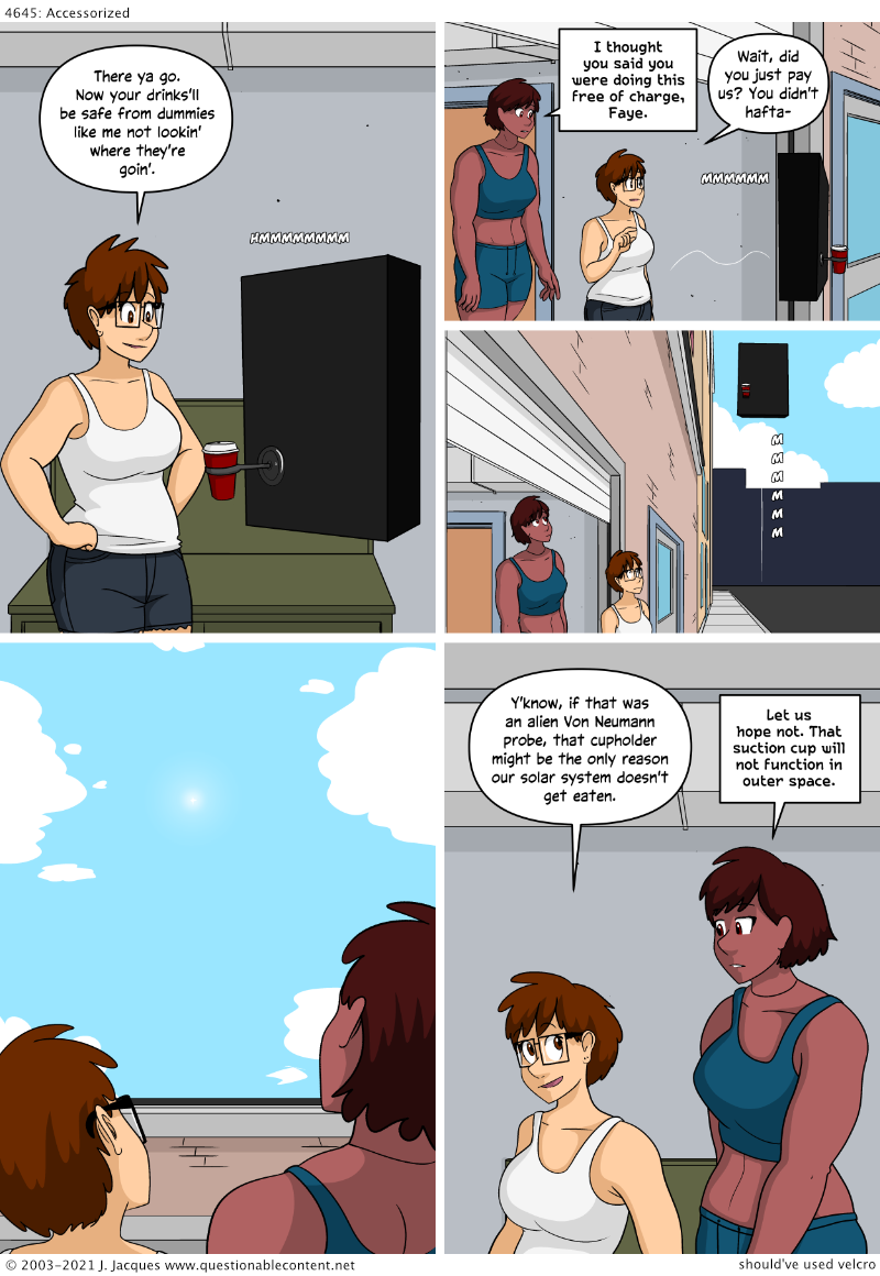 Questionable Content 29.10.2021