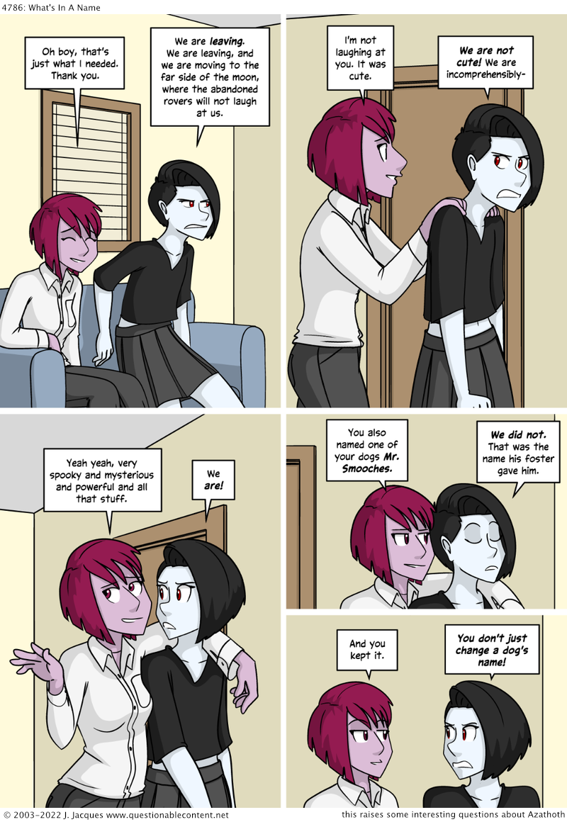 Questionable Content 16.5.2022
