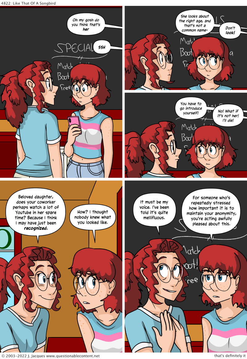 Questionable Content 5.7.2022
