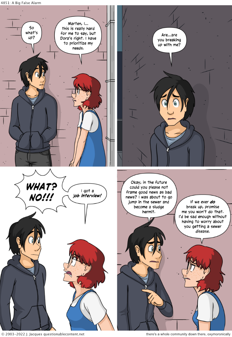 Questionable Content 15.8.2022