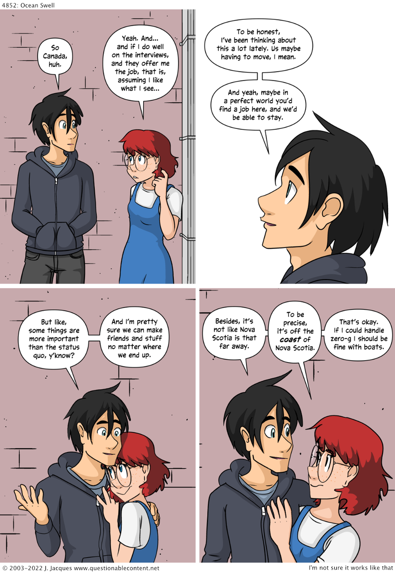Questionable Content 16.8.2022