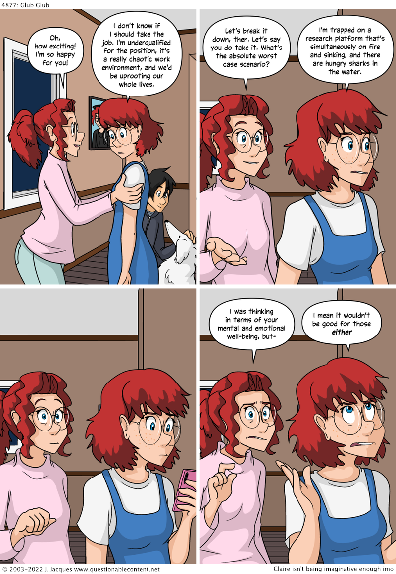 Questionable Content 20.9.2022