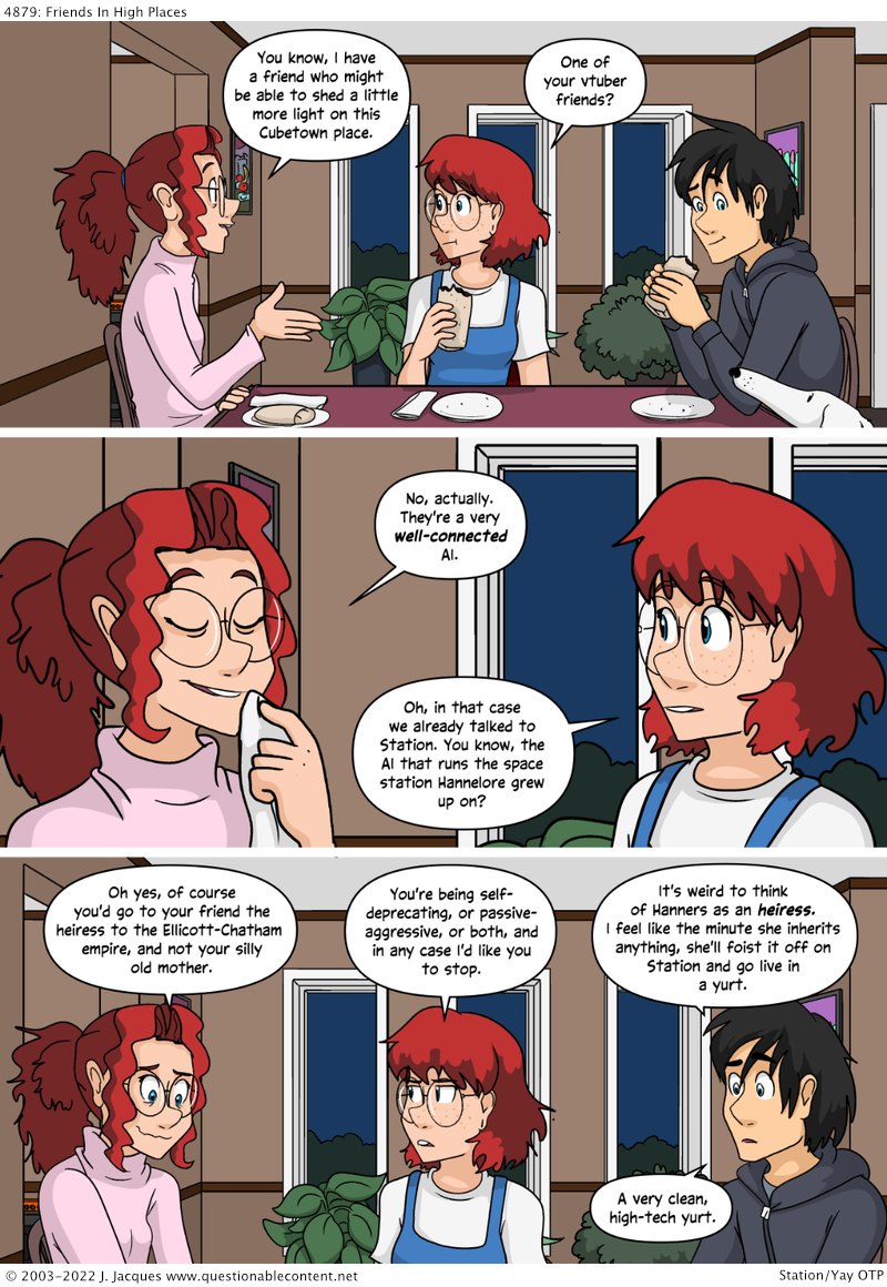 Questionable Content 22.9.2022