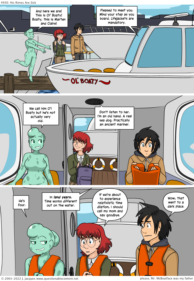 Questionable Content 2.12.2022