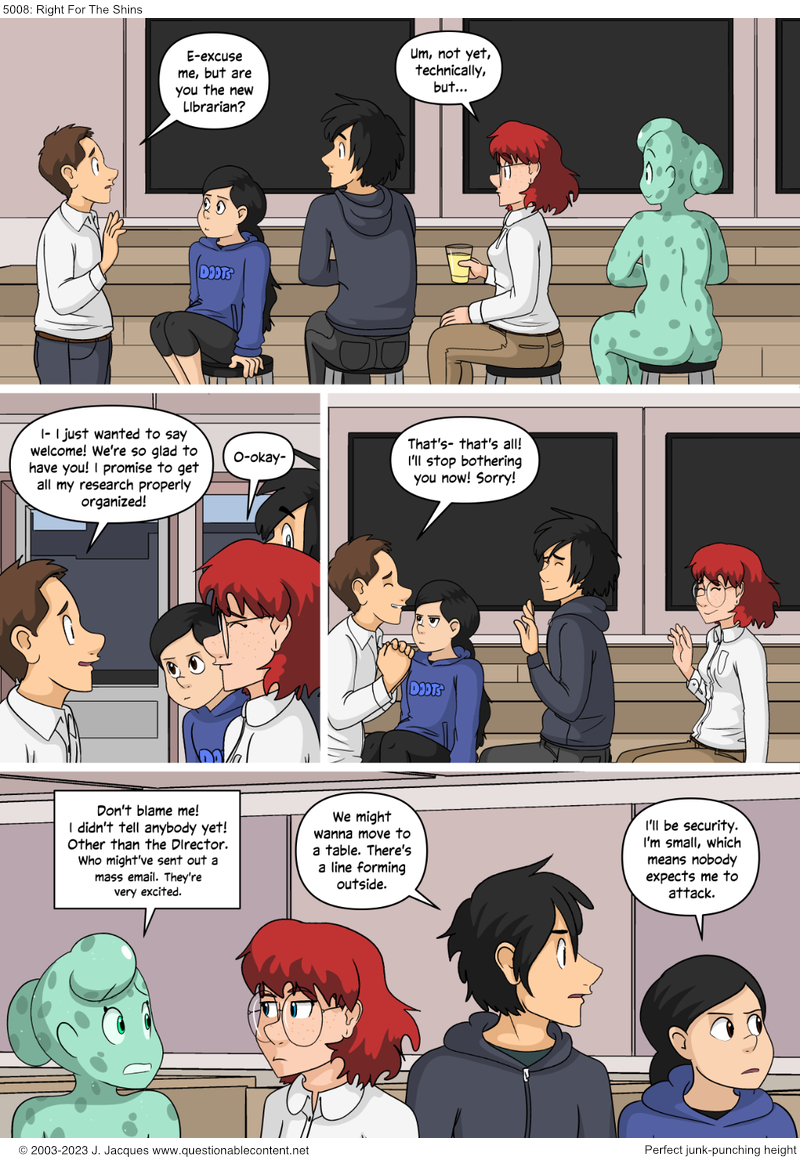 Questionable Content 22.3.2023