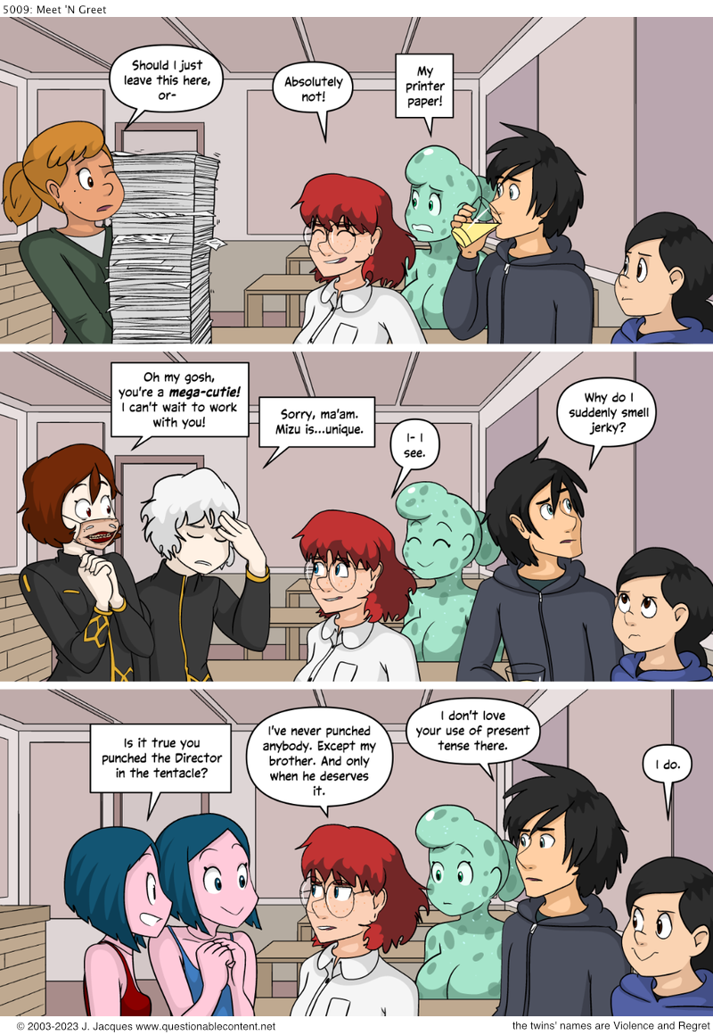 Questionable Content 23.3.2023