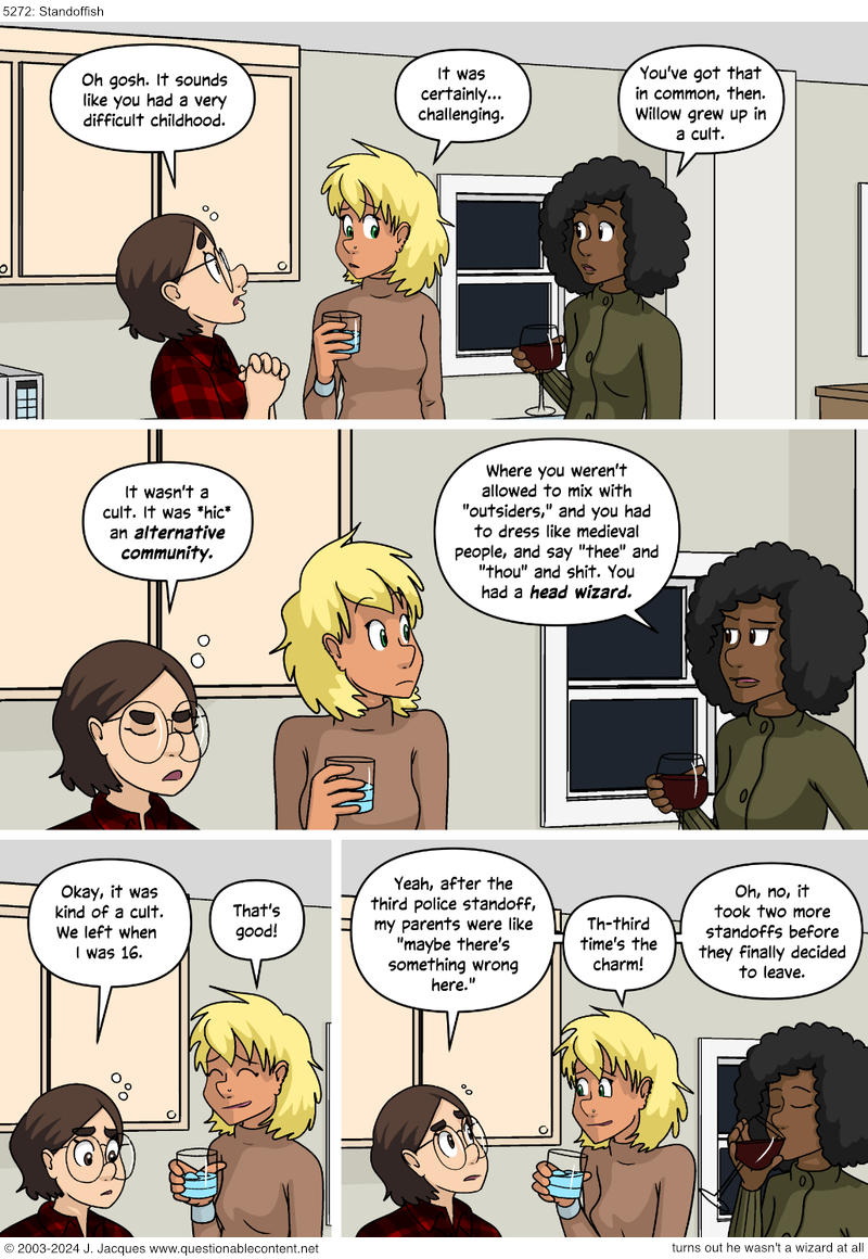 Questionable Content 26.3.2024