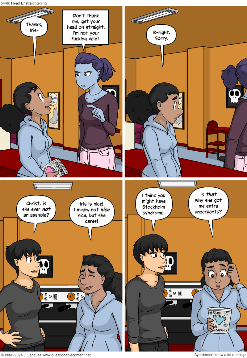 Questionable Content 25.11.2024