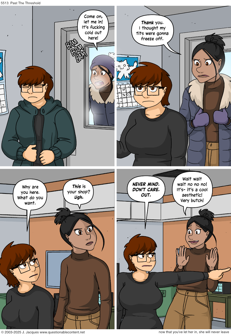 Questionable Content 25.2.2025
