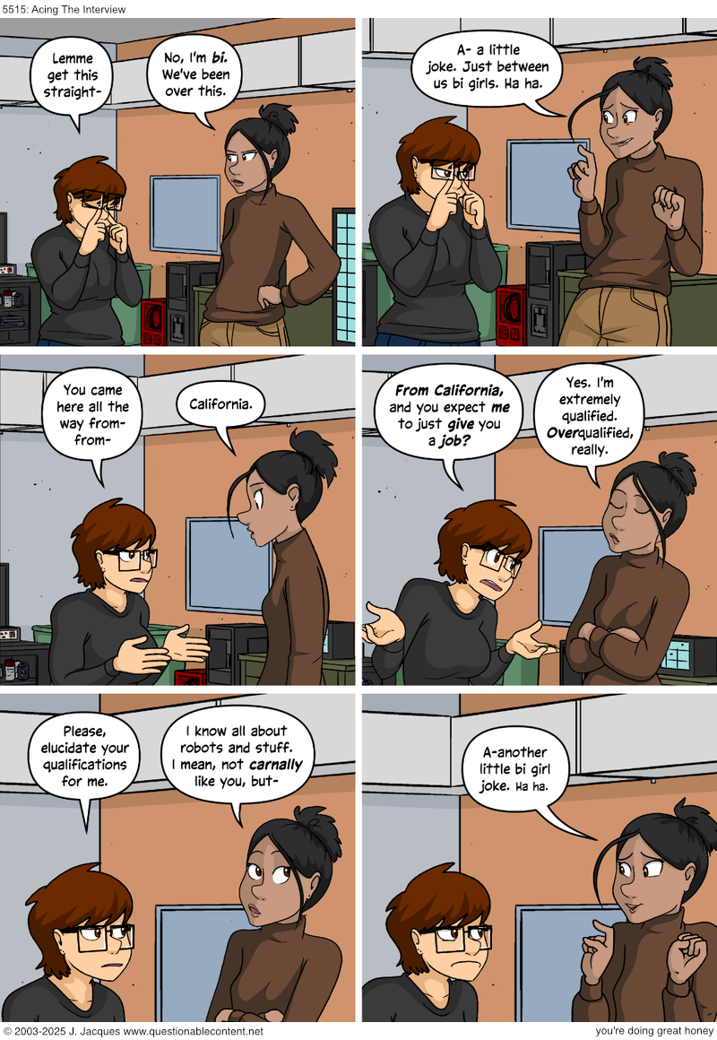Questionable Content 27.2.2025