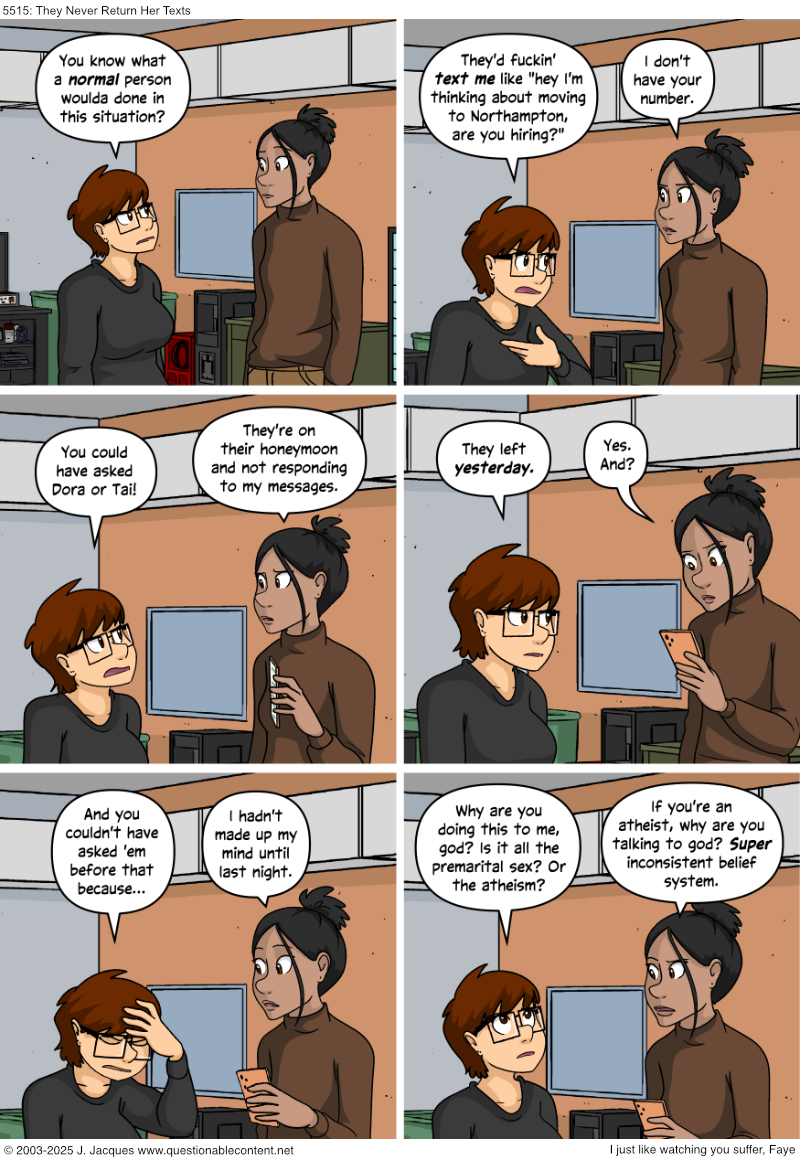 Questionable Content 28.2.2025