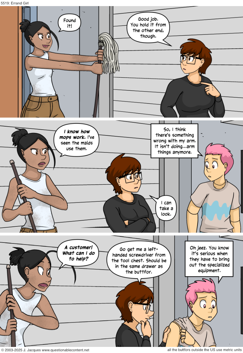 Questionable Content 5.3.2025