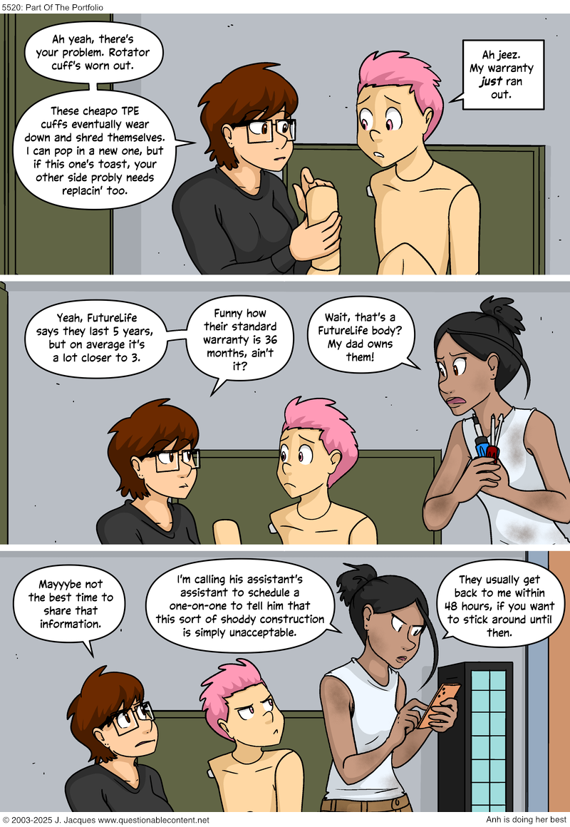Questionable Content 6.3.2025