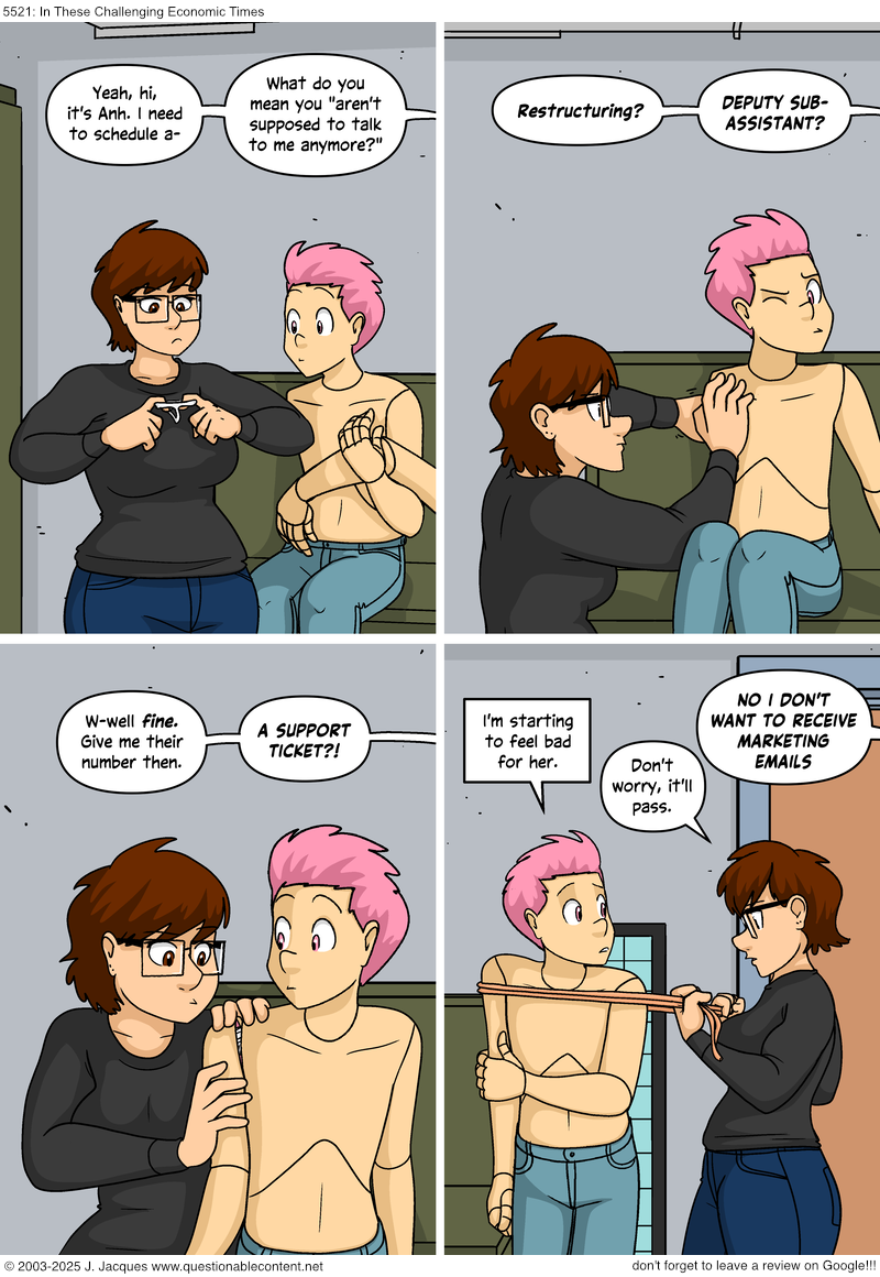 Questionable Content 7.3.2025