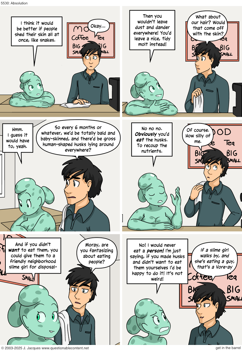 Questionable Content 20.3.2025