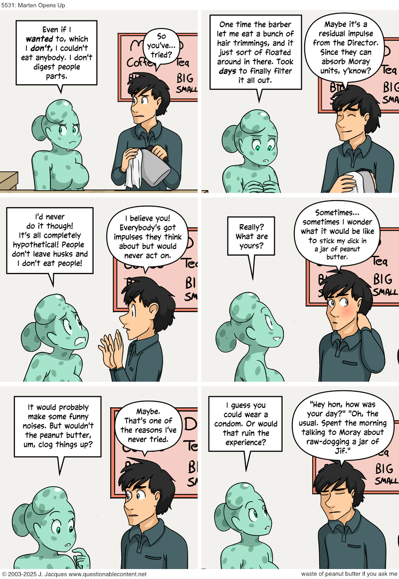 Questionable Content 21.3.2025