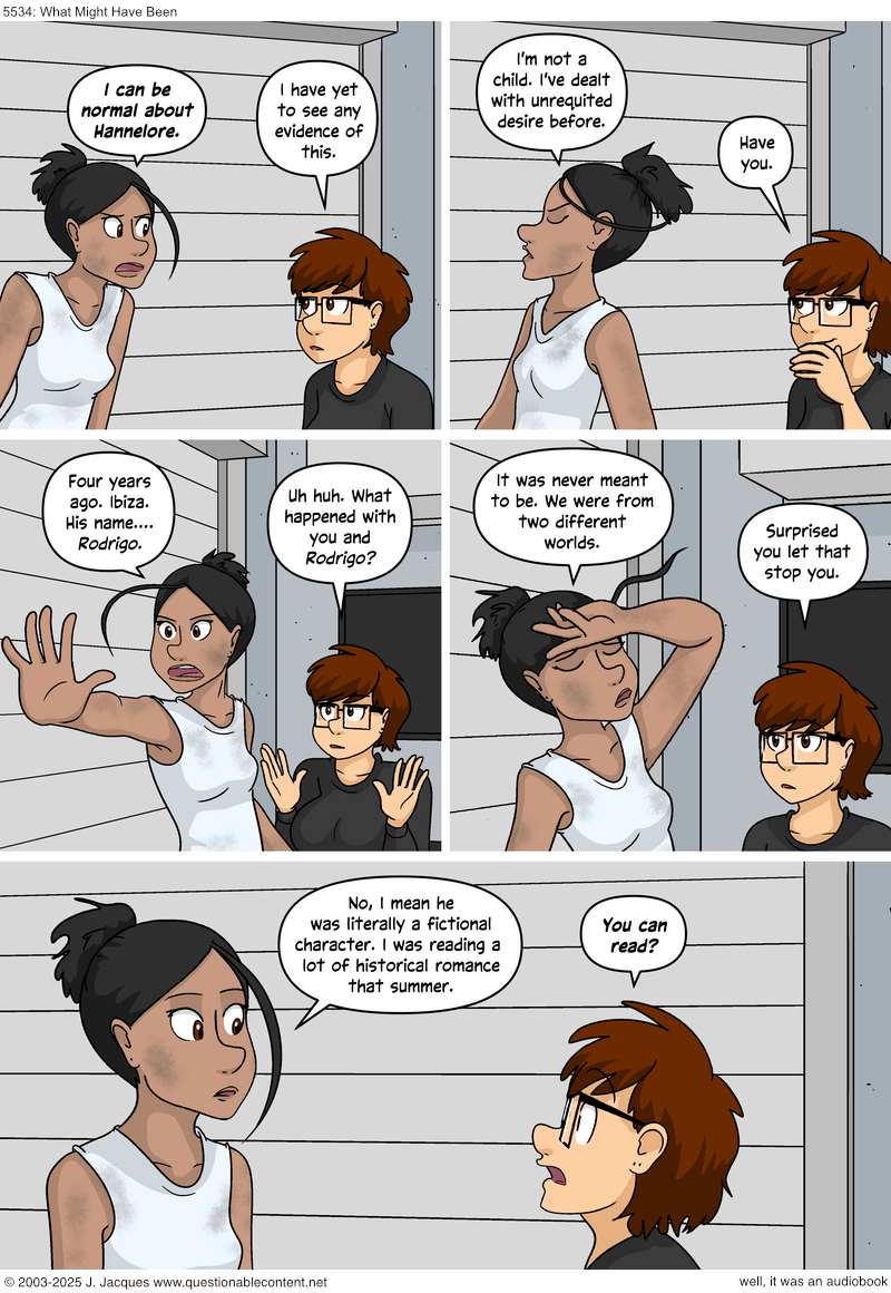 Questionable Content 26.3.2025