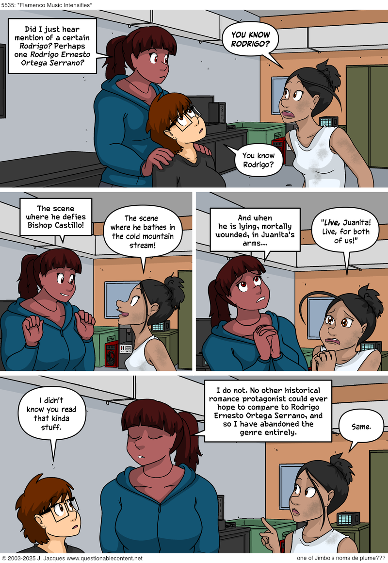 Questionable Content 27.3.2025