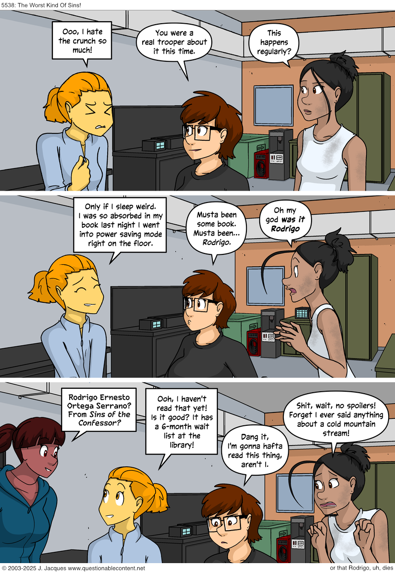 Questionable Content 1.4.2025