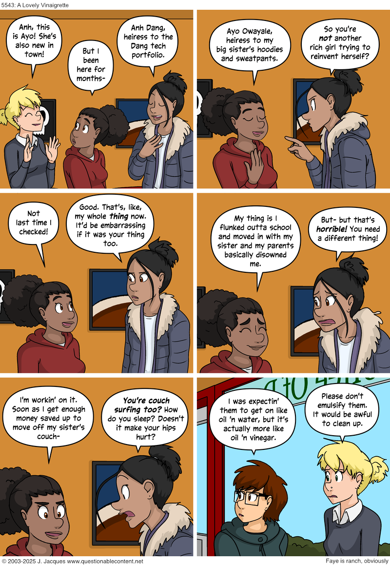 Questionable Content 8.4.2025