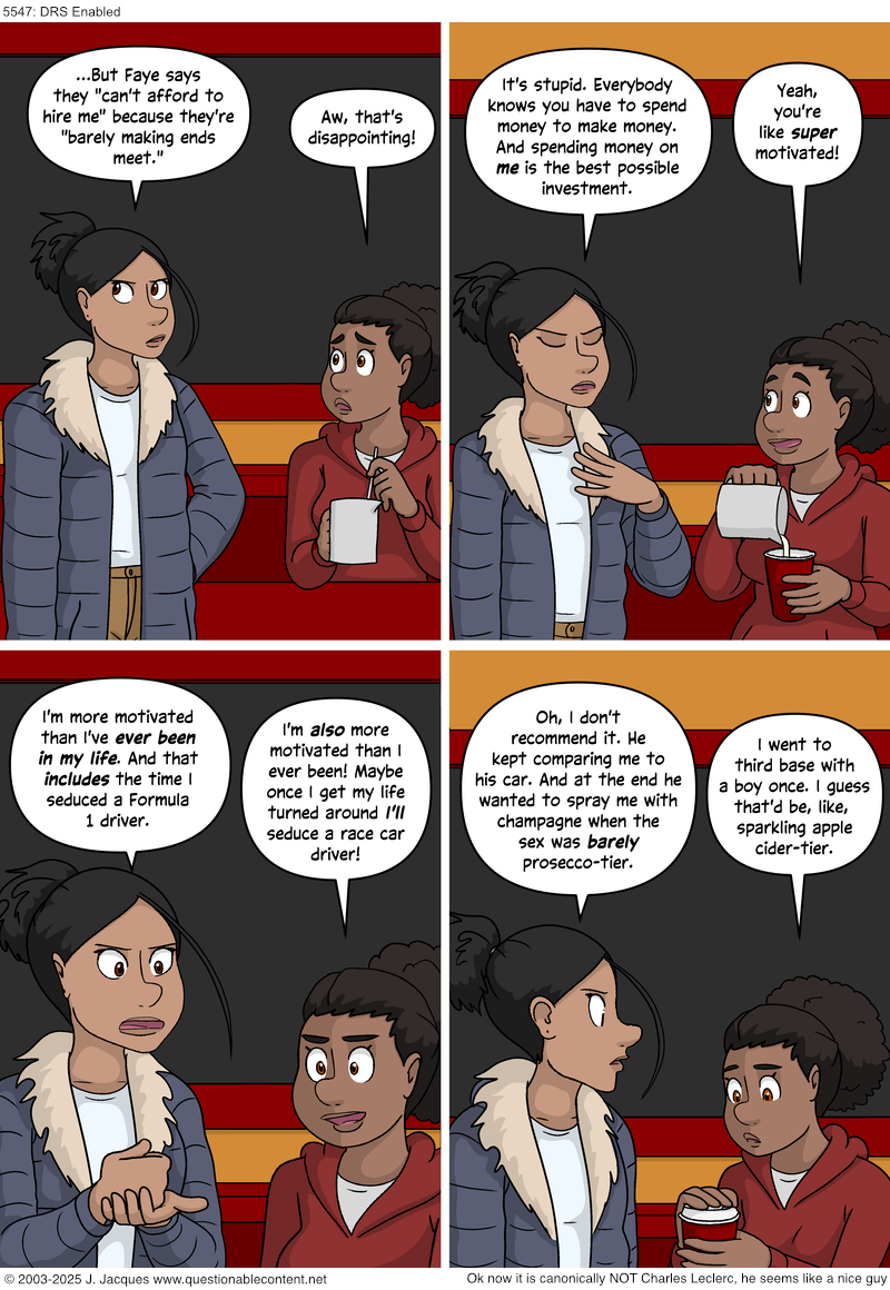 Questionable Content 14.4.2025