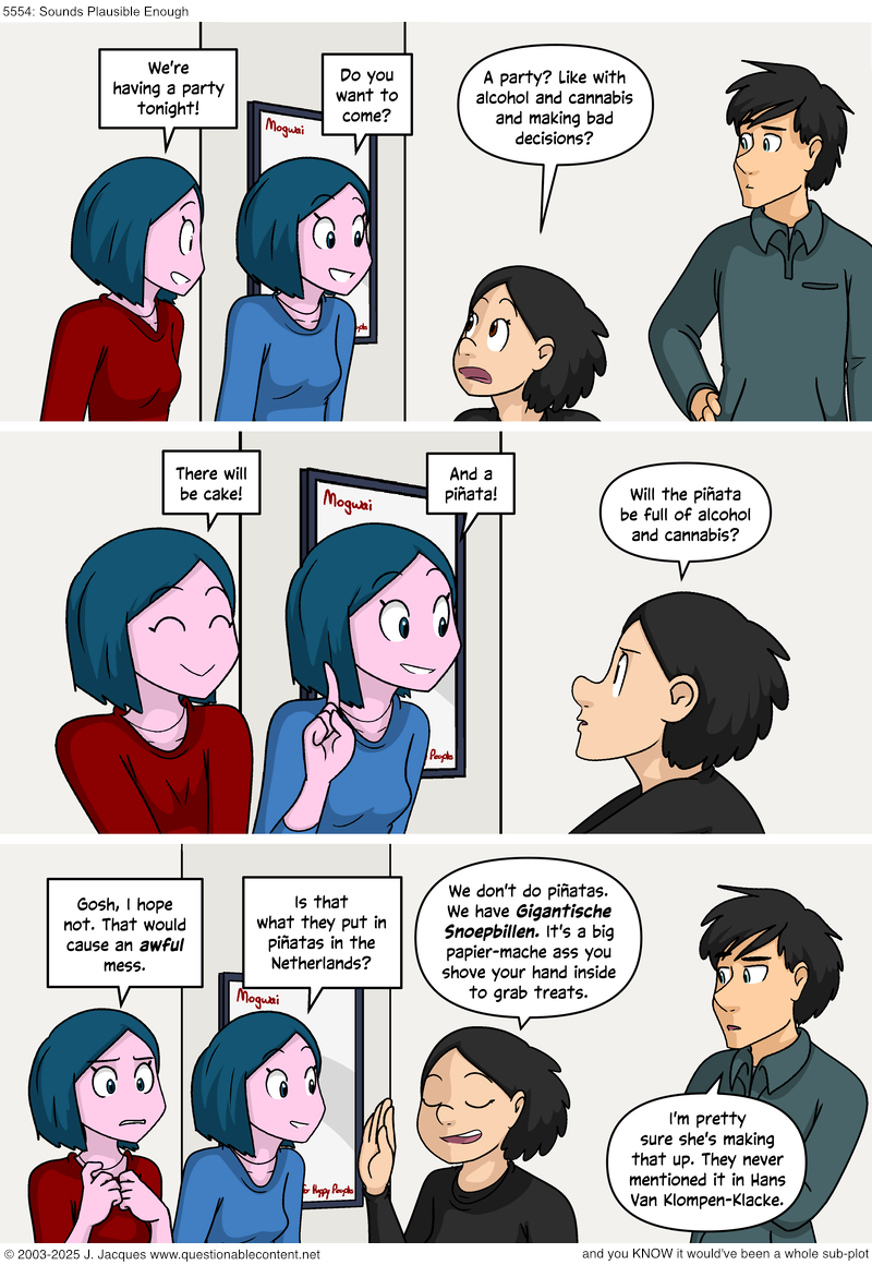 Questionable Content 23.4.2025