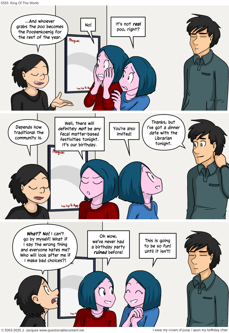 Questionable Content 24.4.2025