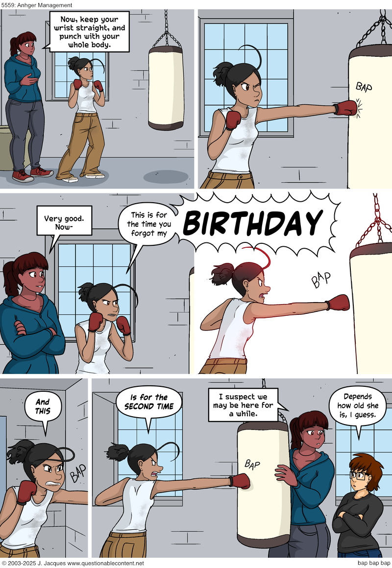 Questionable Content 30.4.2025