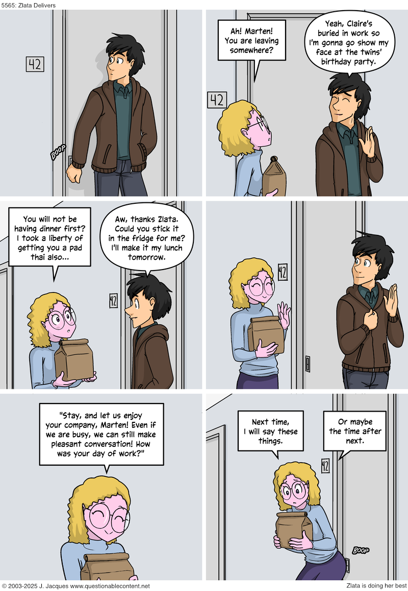 Questionable Content 8.5.2025