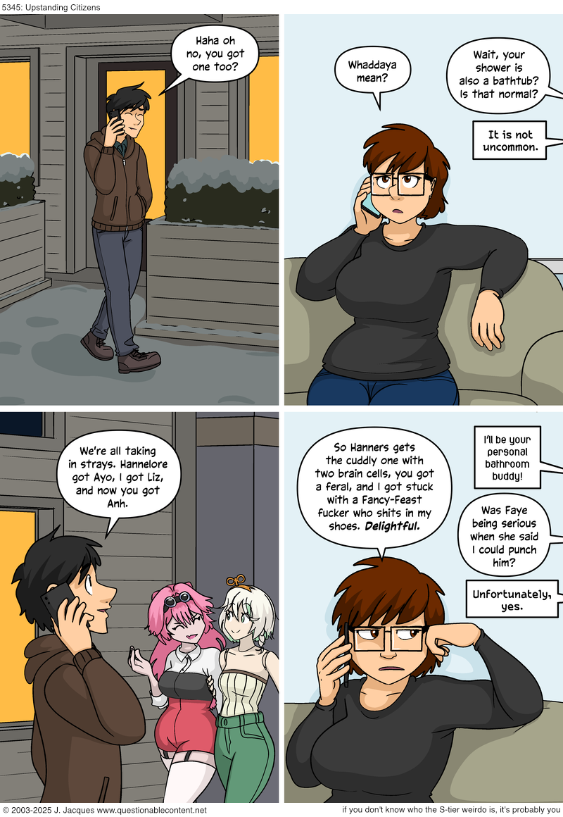 Questionable Content 9.5.2025