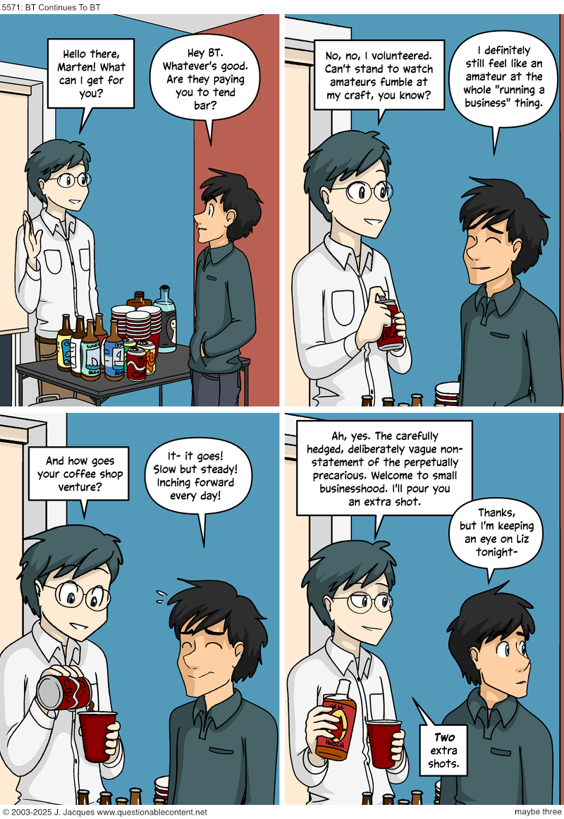 Questionable Content 16.5.2025