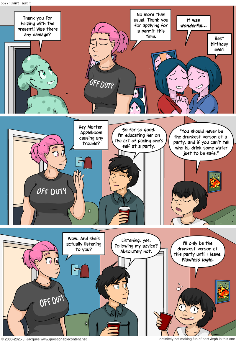 Questionable Content 26.5.2025