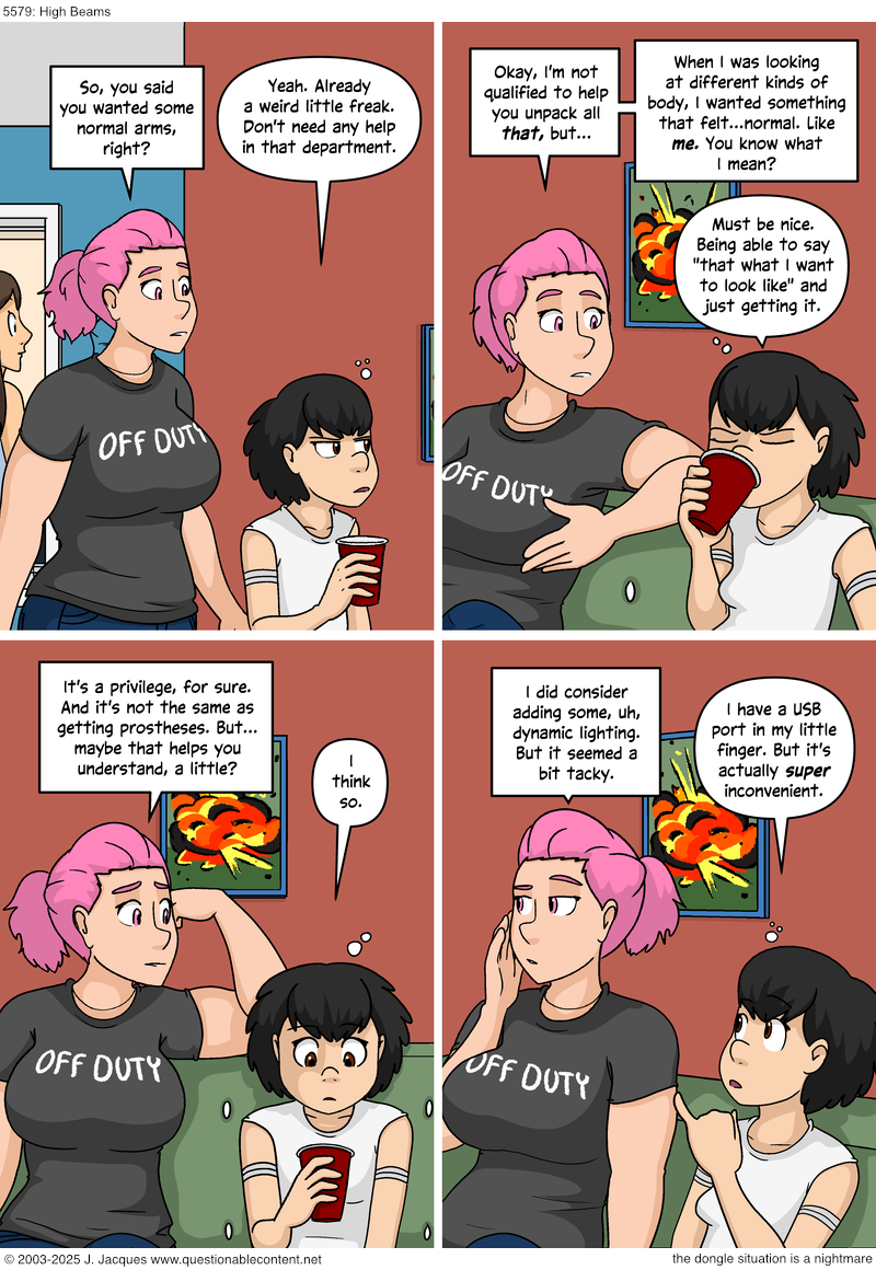 Questionable Content 28.5.2025