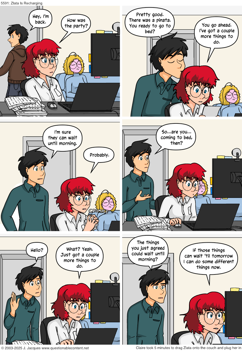 Questionable Content 13.6.2025