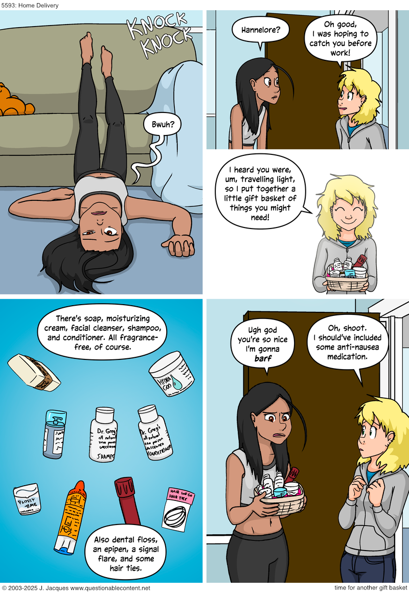 Questionable Content 17.6.2025