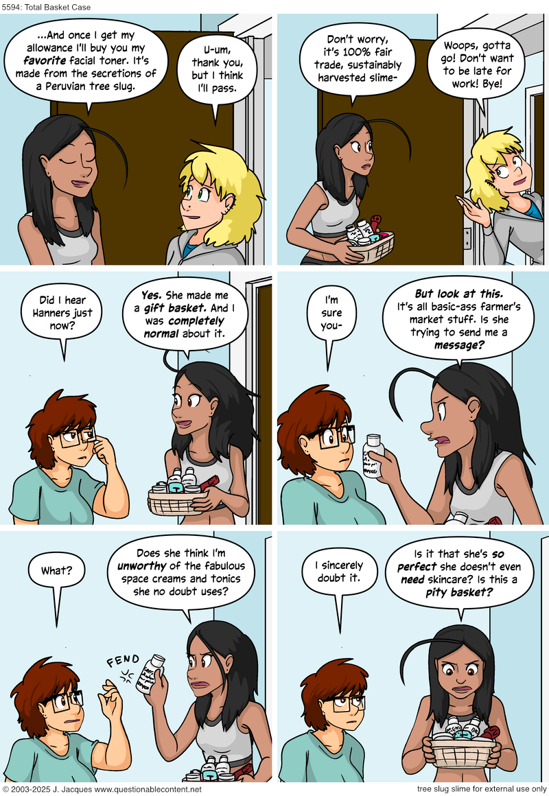 Questionable Content 18.6.2025