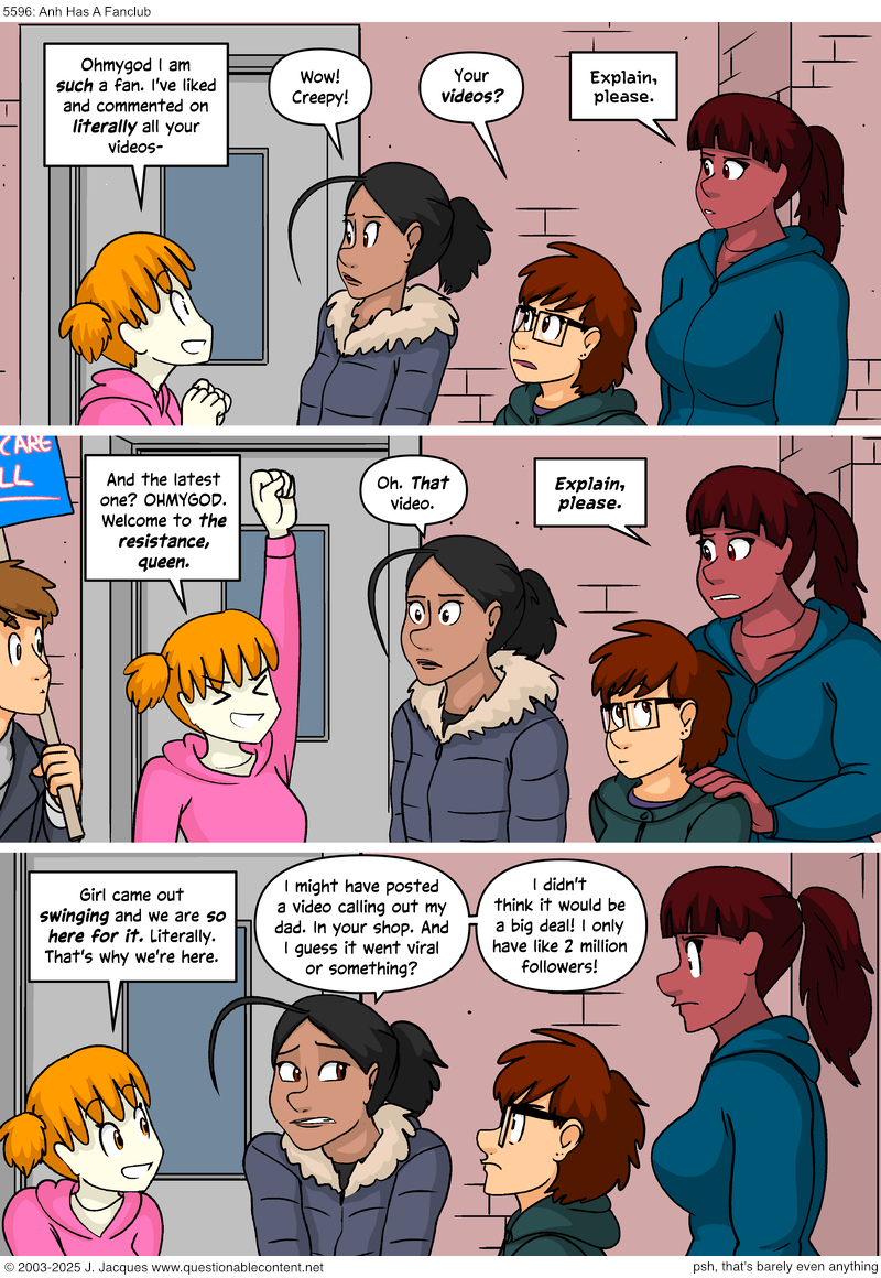 Questionable Content 20.6.2025