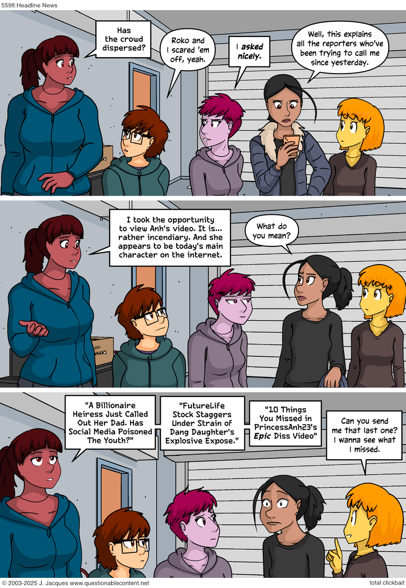 Questionable Content 24.6.2025