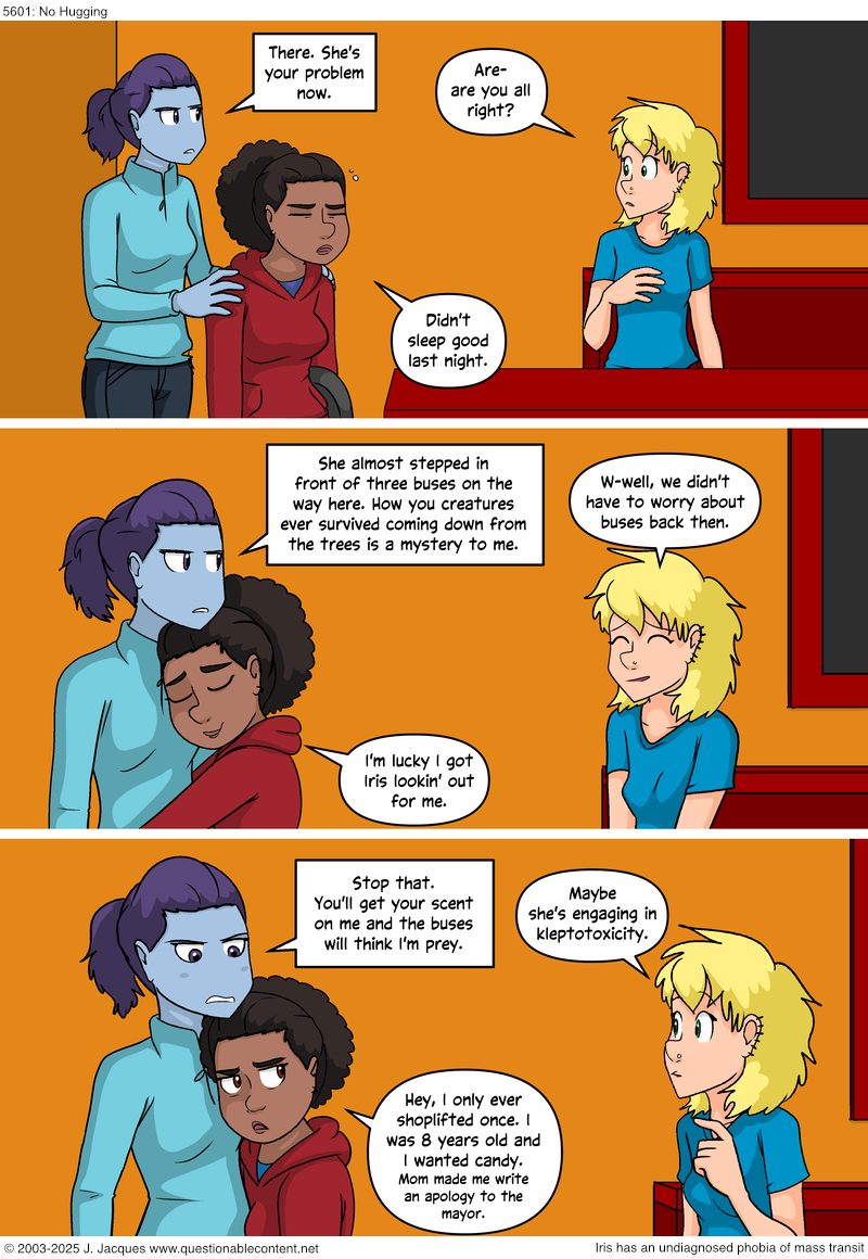 Questionable Content 27.6.2025