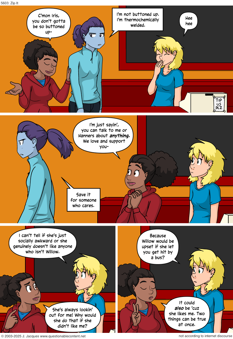 Questionable Content 1.7.2025