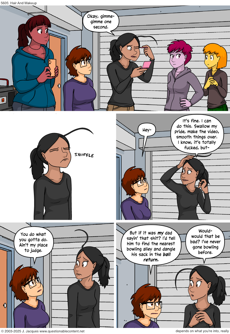 Questionable Content 3.7.2025