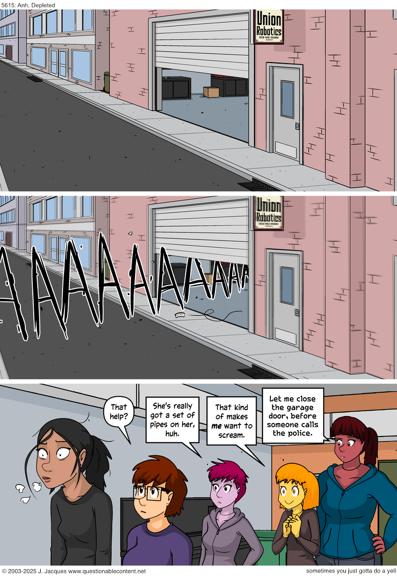 Questionable Content 16.7.2025