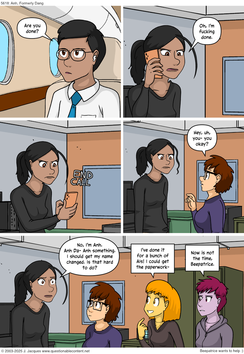 Questionable Content 21.7.2025