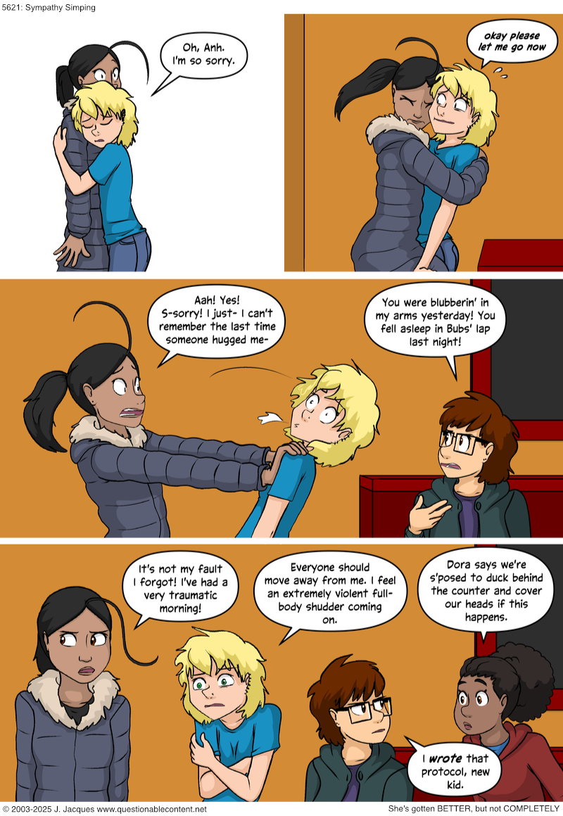 Questionable Content 25.7.2025