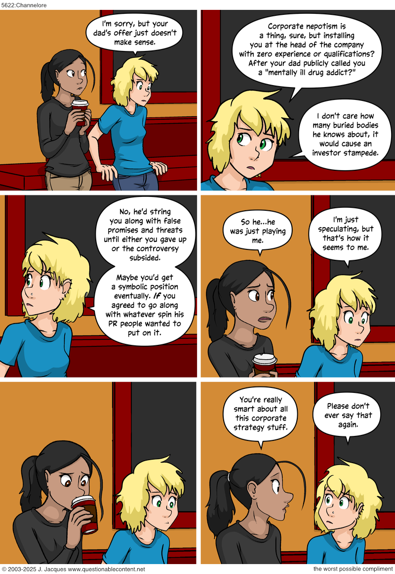 Questionable Content 27.7.2025