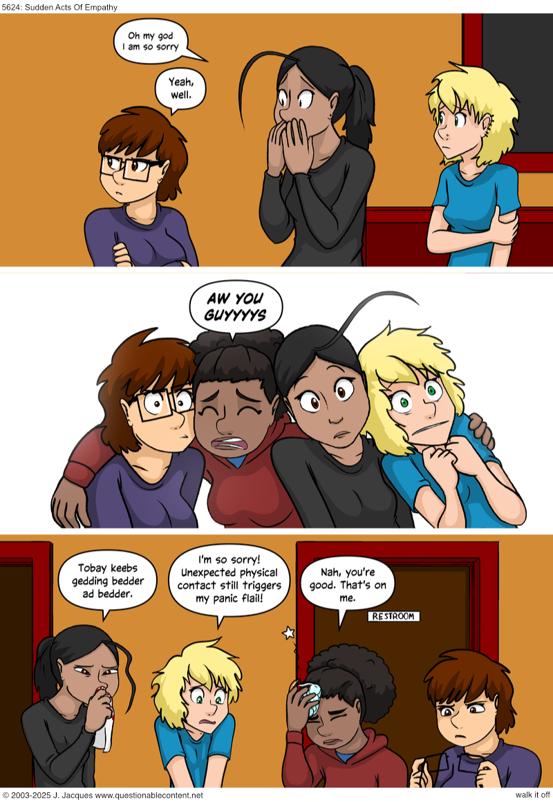 Questionable Content 29.7.2025
