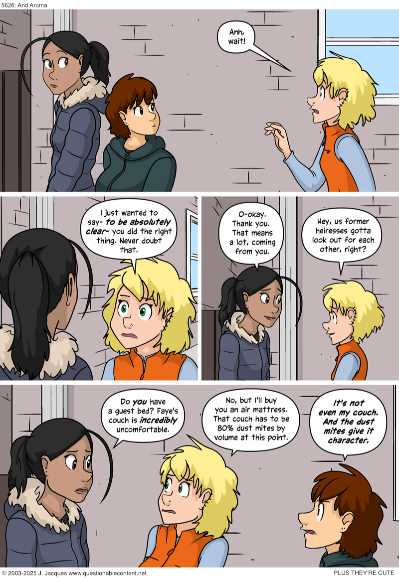Questionable Content 1.8.2025