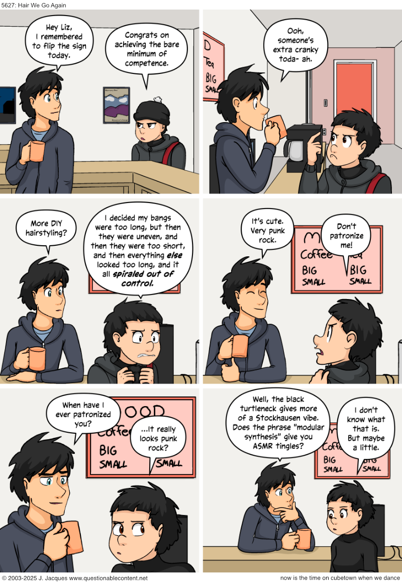 Questionable Content 4.8.2025
