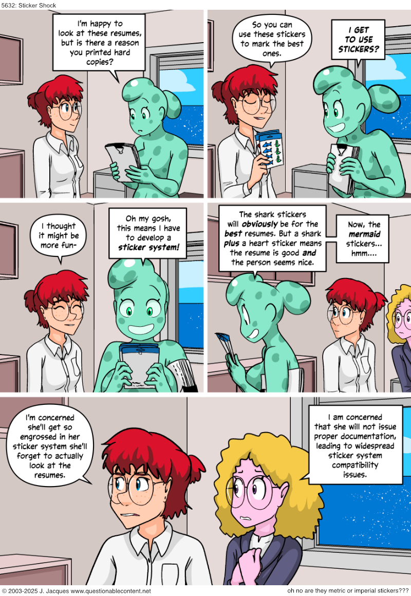 Questionable Content 1.1.1970